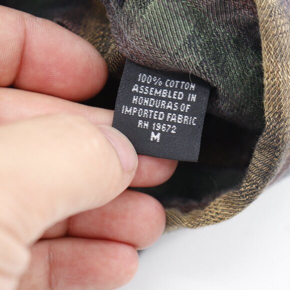 VTG Jhane barnes shirt Mens medium long sleeve woven fabric geometric pattern - Picture 8 of 10